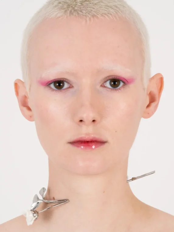 Silver Rose Choker product image (6)