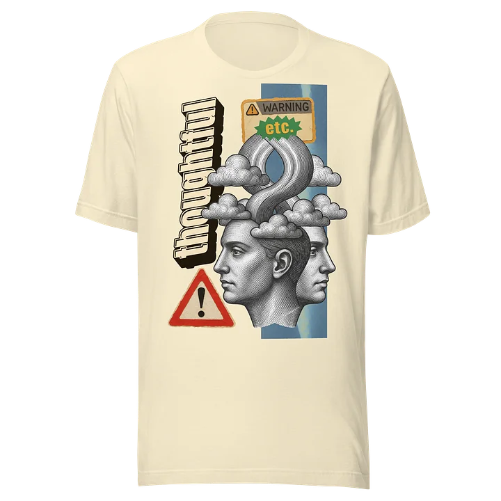 Thoughtful Warning Collage Tee product image (6)