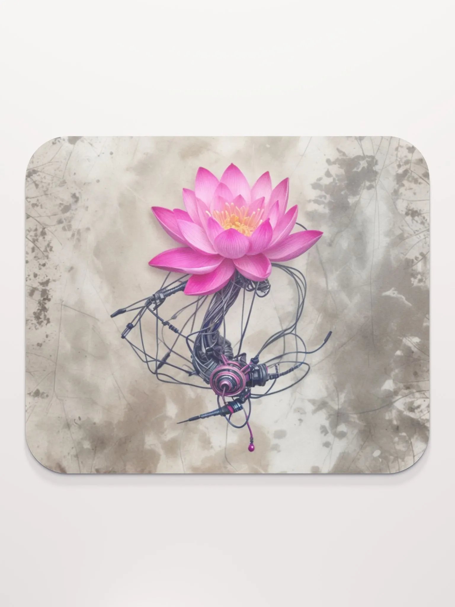 Digital Lotus Mouse Pad product image (2)