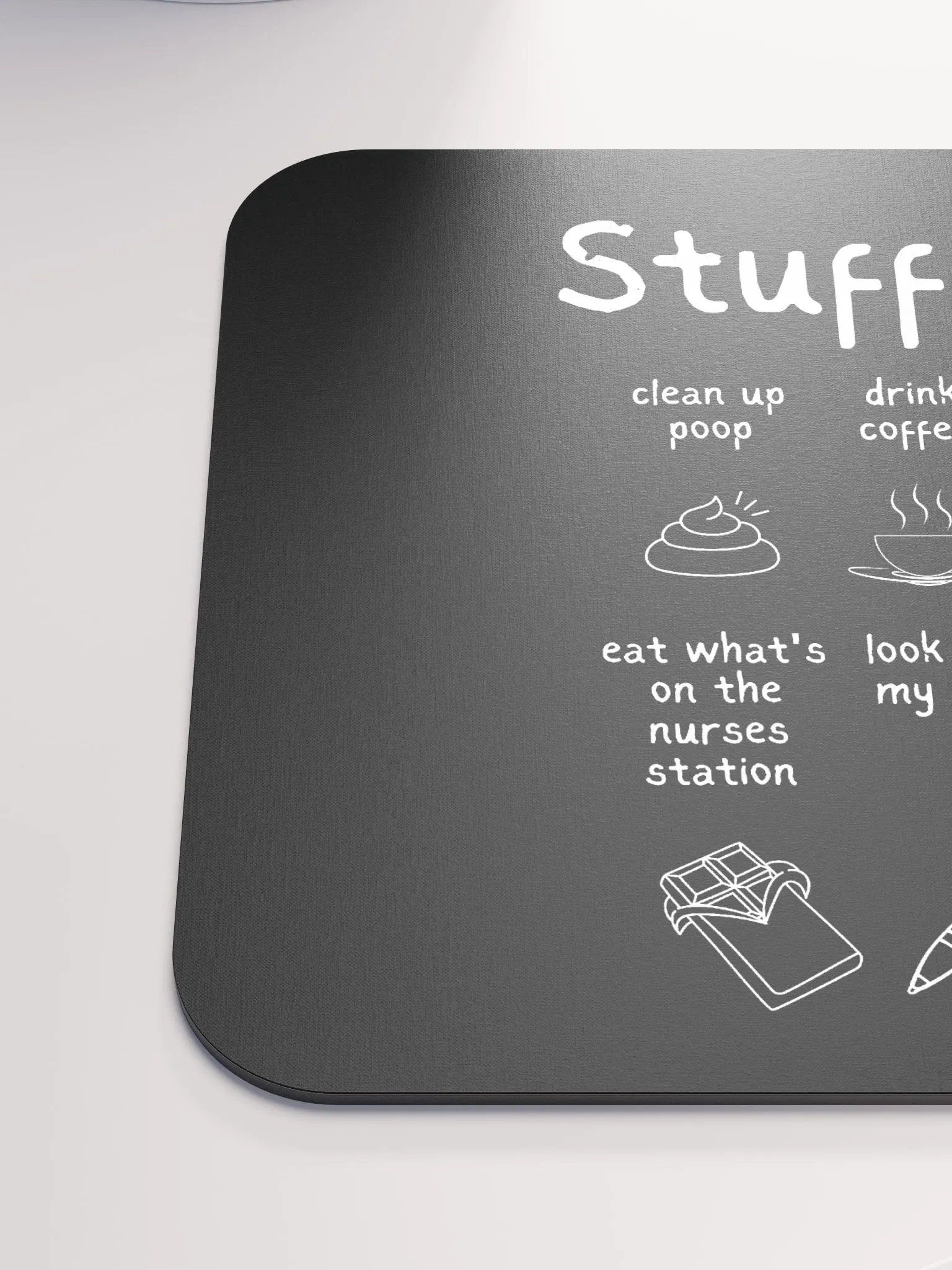 Funny Nurse Mousemat 