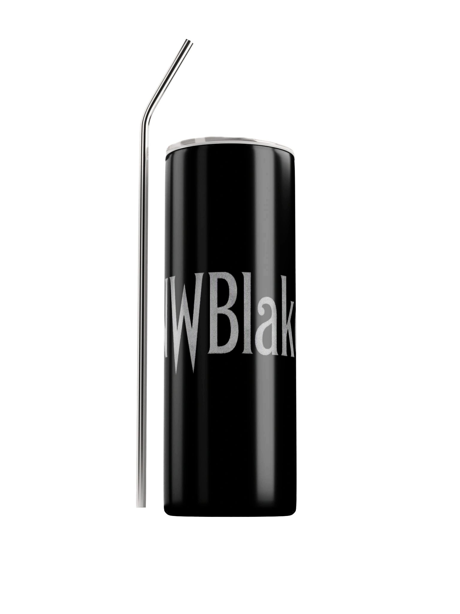 NWBlake Silver Text Tumbler product image (1)