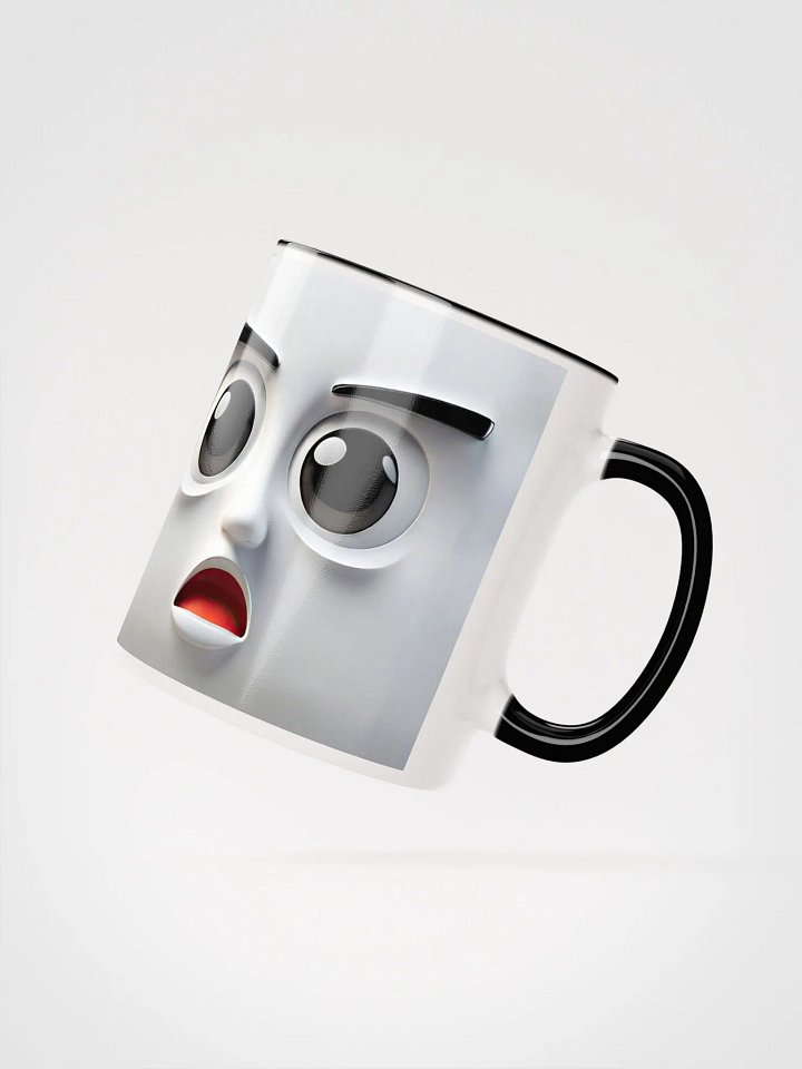 Surprised Expression Ceramic Mug product image (3)