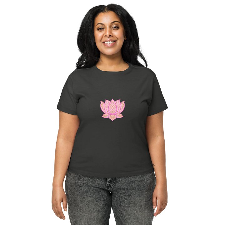 Lotus Eye Women's High-Waisted Tee product image (1)