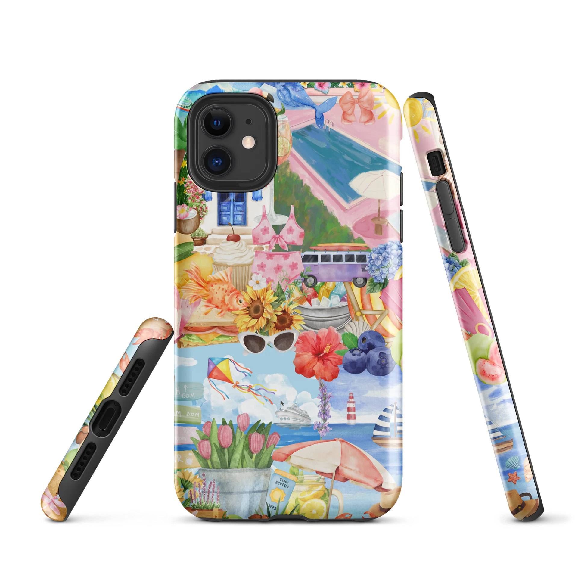 Summer Vacation Beach Vibes Art Phone Case product image (1)