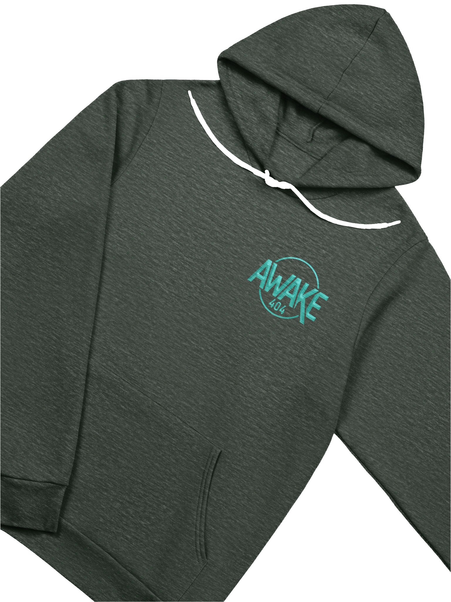 AWAKE 404 Teal Logo Hoodie product image (3)