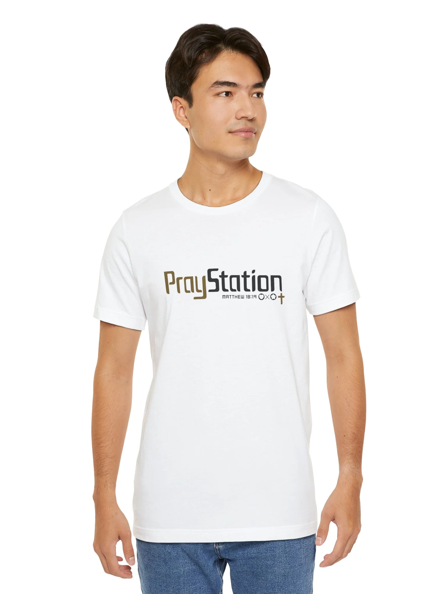 LXA PrayStation Classic Tee | Love X Aloha - Faith Collection | Premium Christian Apparel product image (10)
