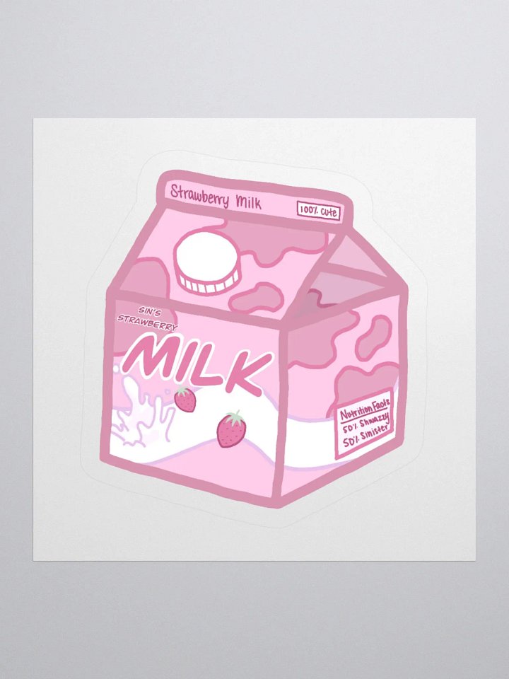 SinisterSushii Strawberry Milk Sticker product image (1)