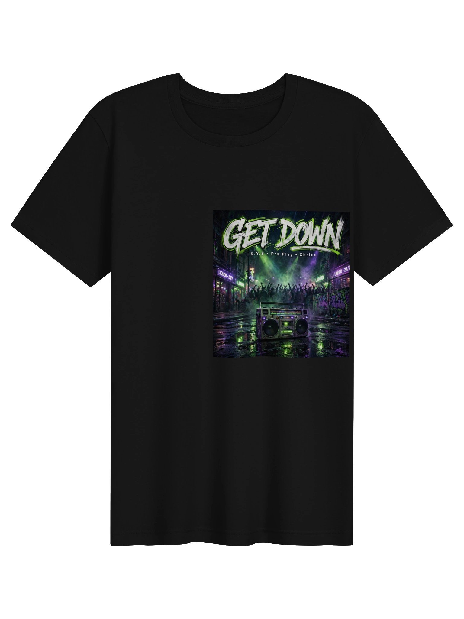 Prs Play - Get Down Cover Tee product image (1)