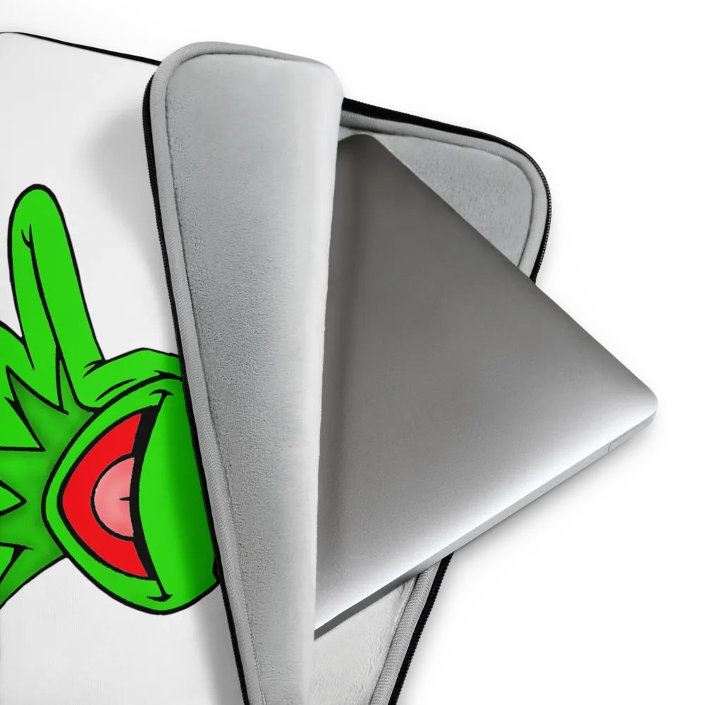 Kermit's Thug Life Laptop Sleeve product image (4)