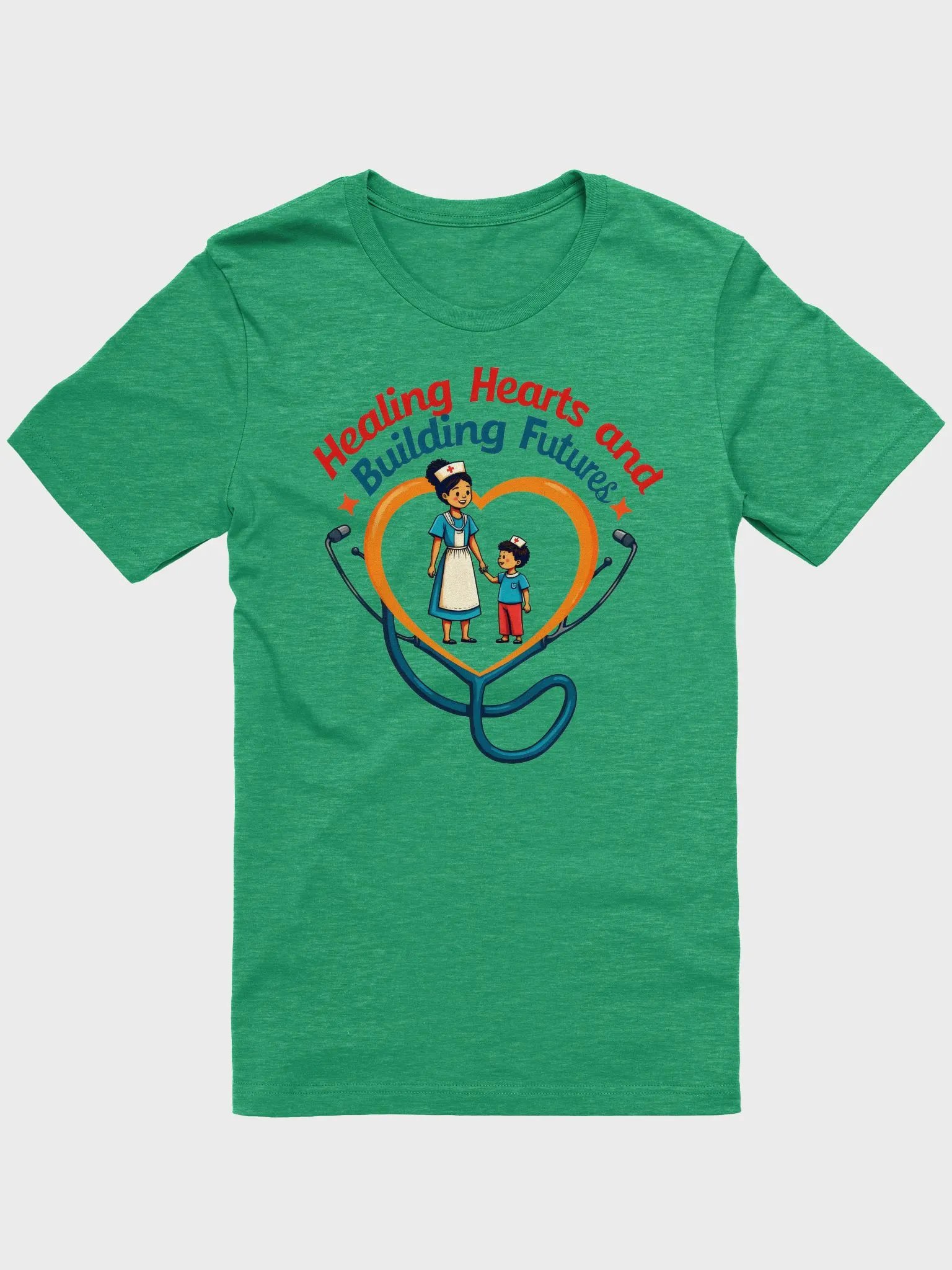 Healing Hearts Nurse & Child T-Shirt product image (10)