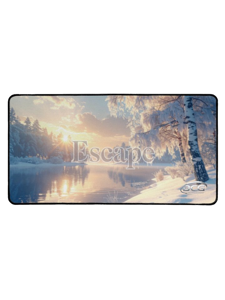 Winter Serenity Desk Mat product image (1)