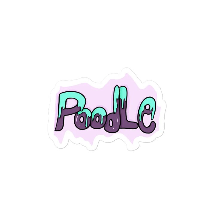 Frosted Poodle Magnet product image (2)