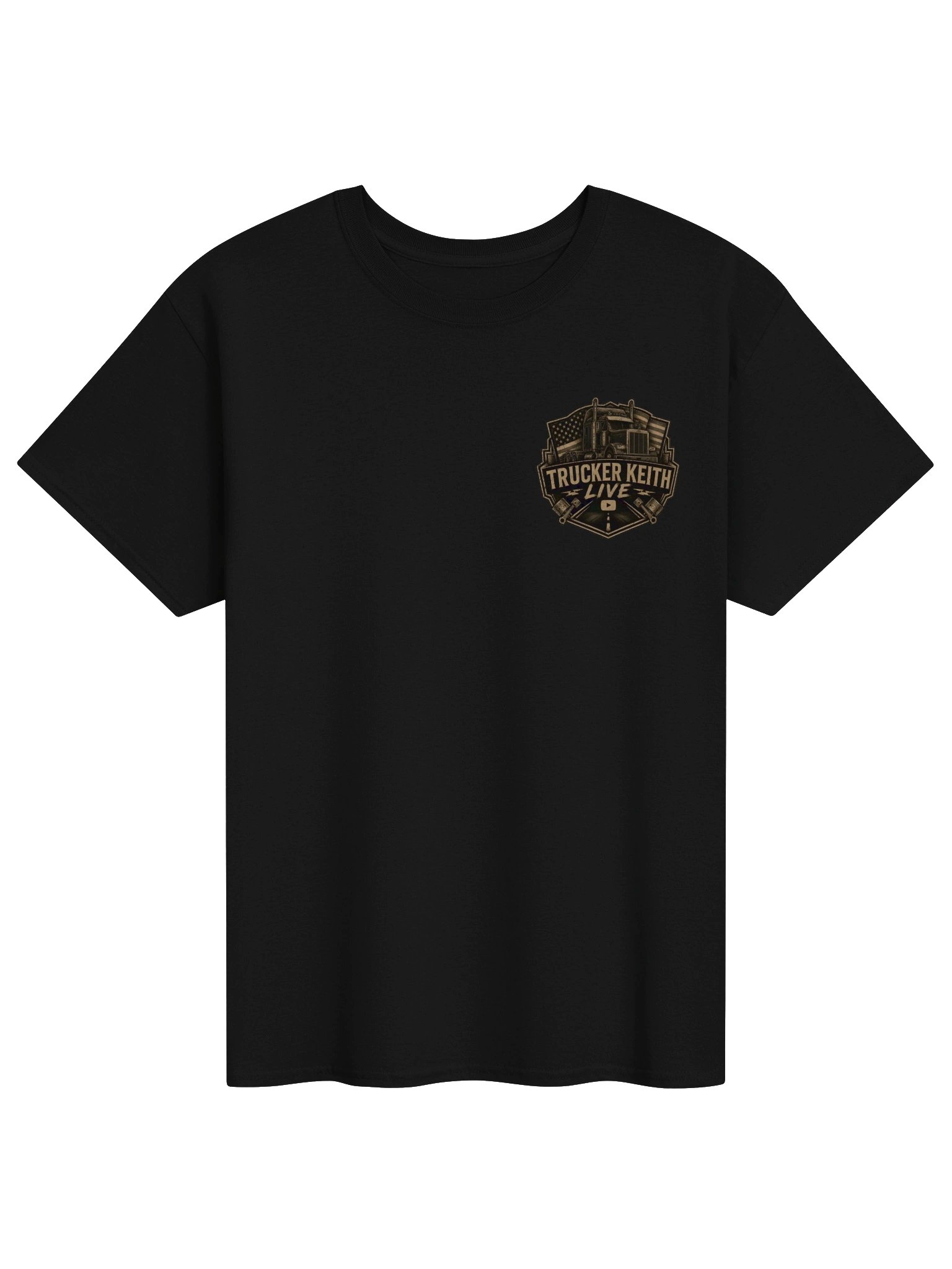 Trucker Keith Live Trucker Emblem Tee product image (6)