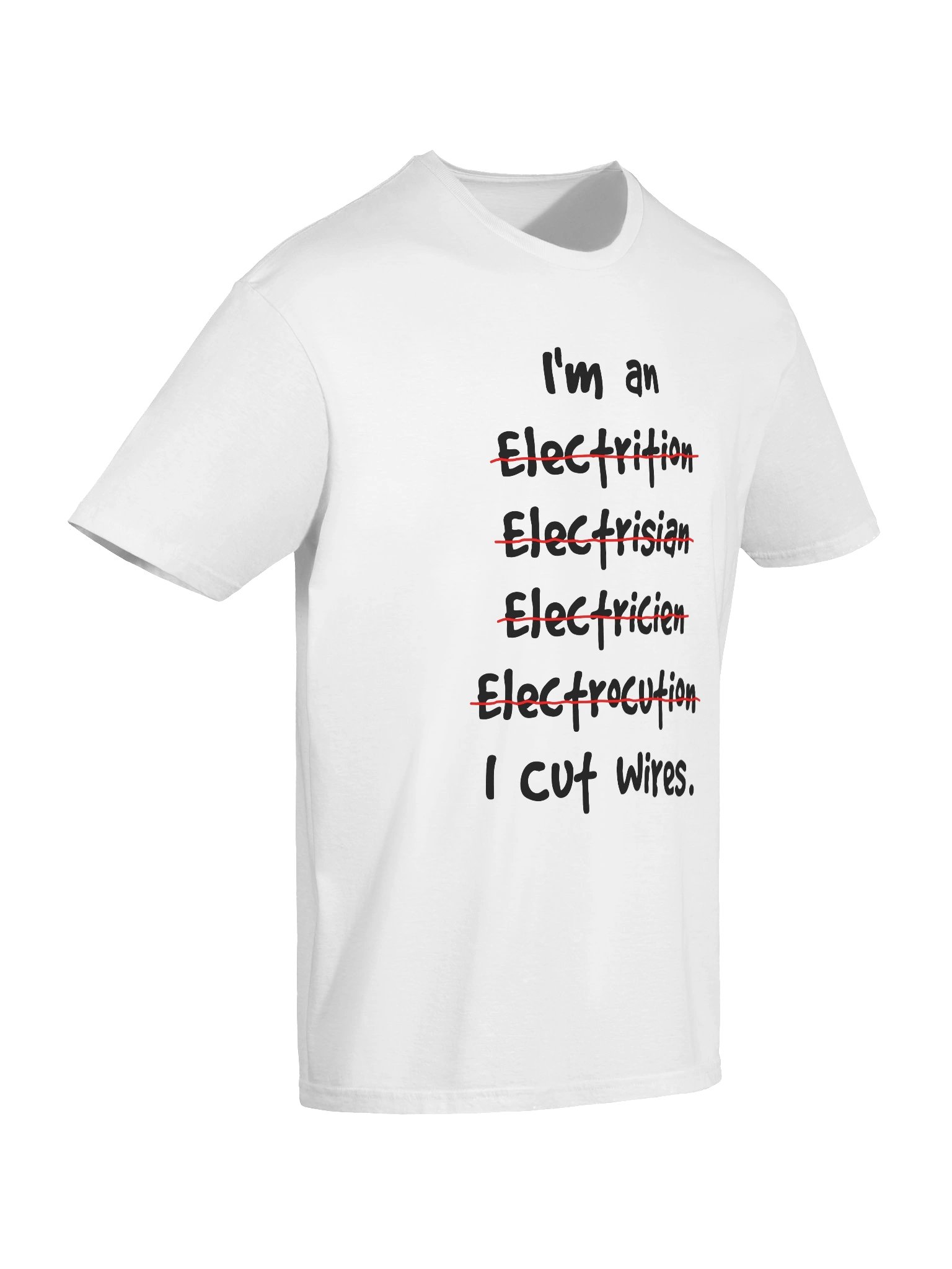 I Cut Wires - Funny Electrician product image (2)