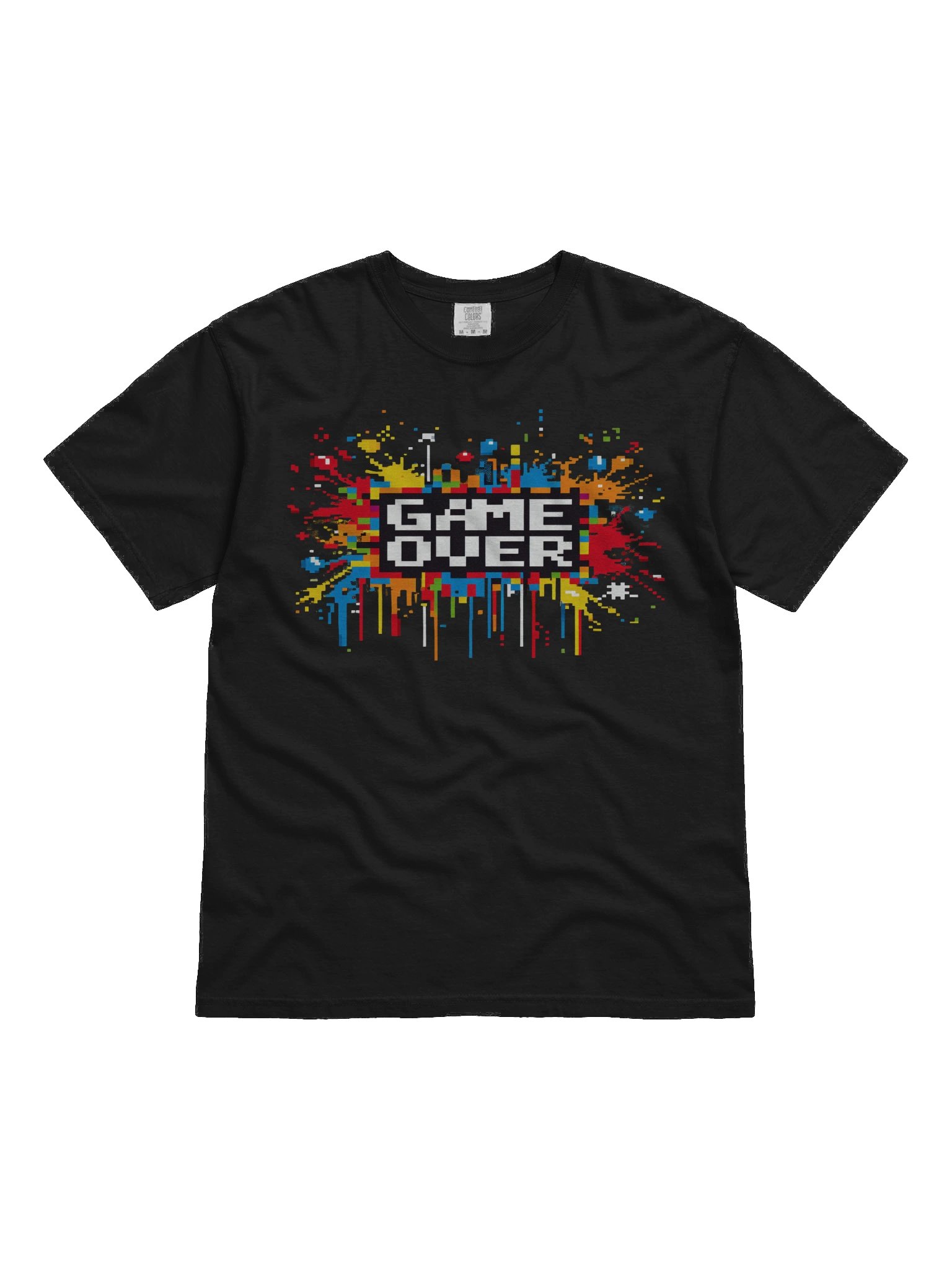 Pixel Splash "Game Over” T-Shirt product image (1)