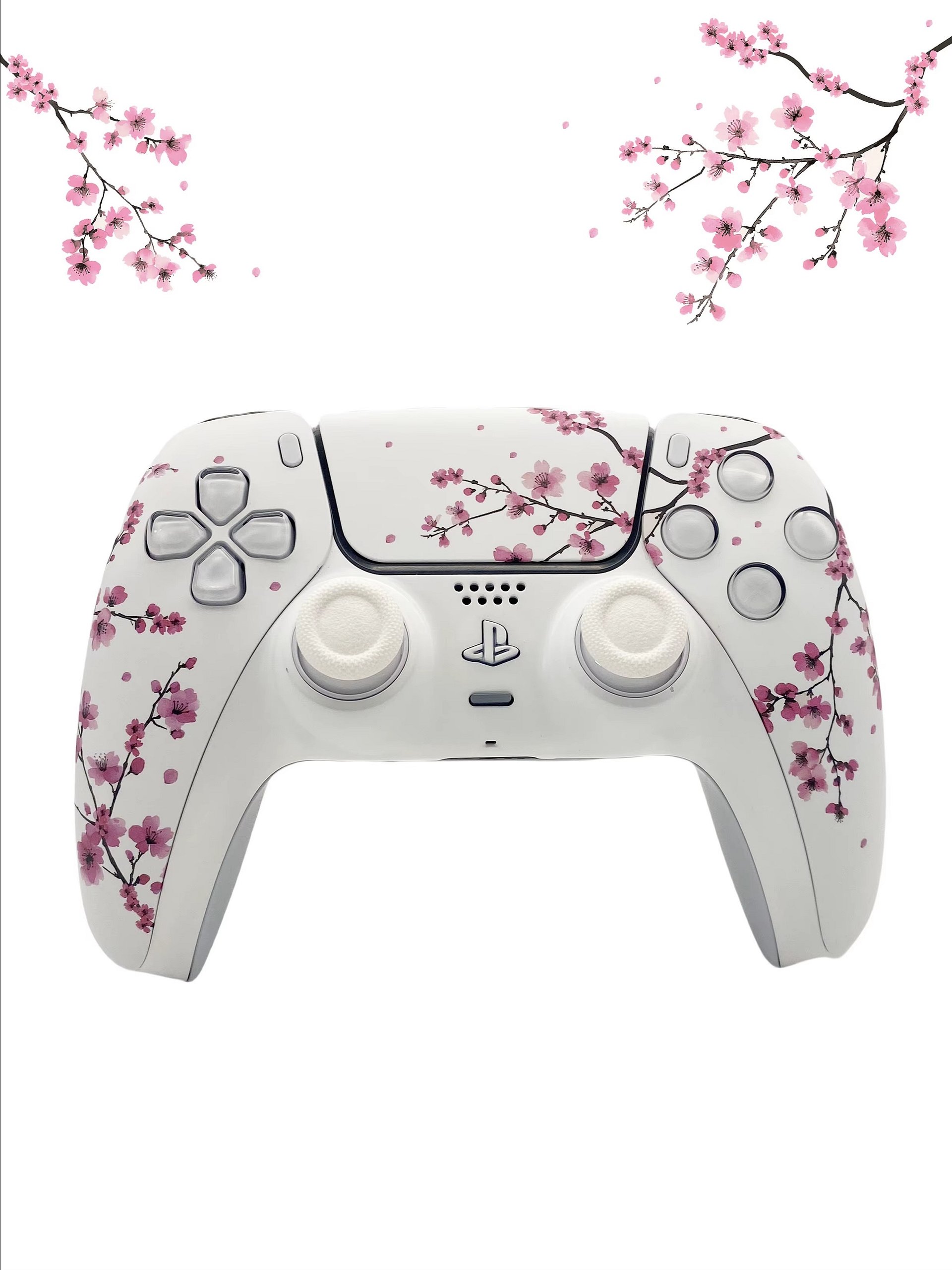 Pink Sakura PS5 Controller Shell Faceplate product image (1)