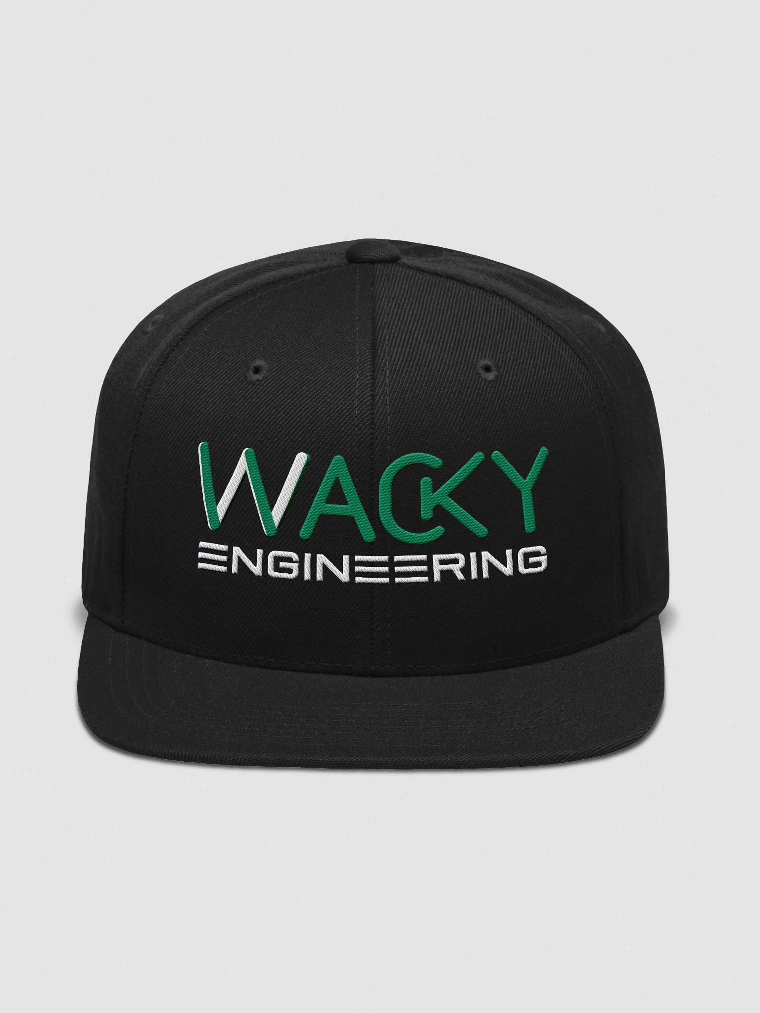Wacky Engineering Logo Snapback product image (1)