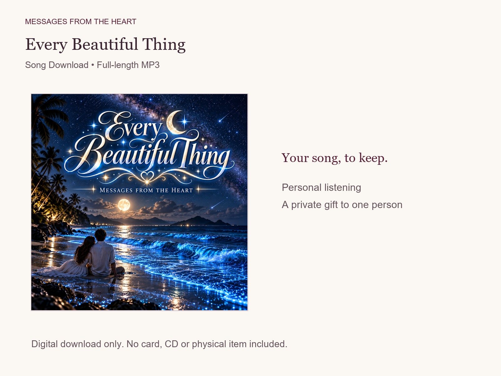 Every Beautiful Thing — Song Download product image (1)