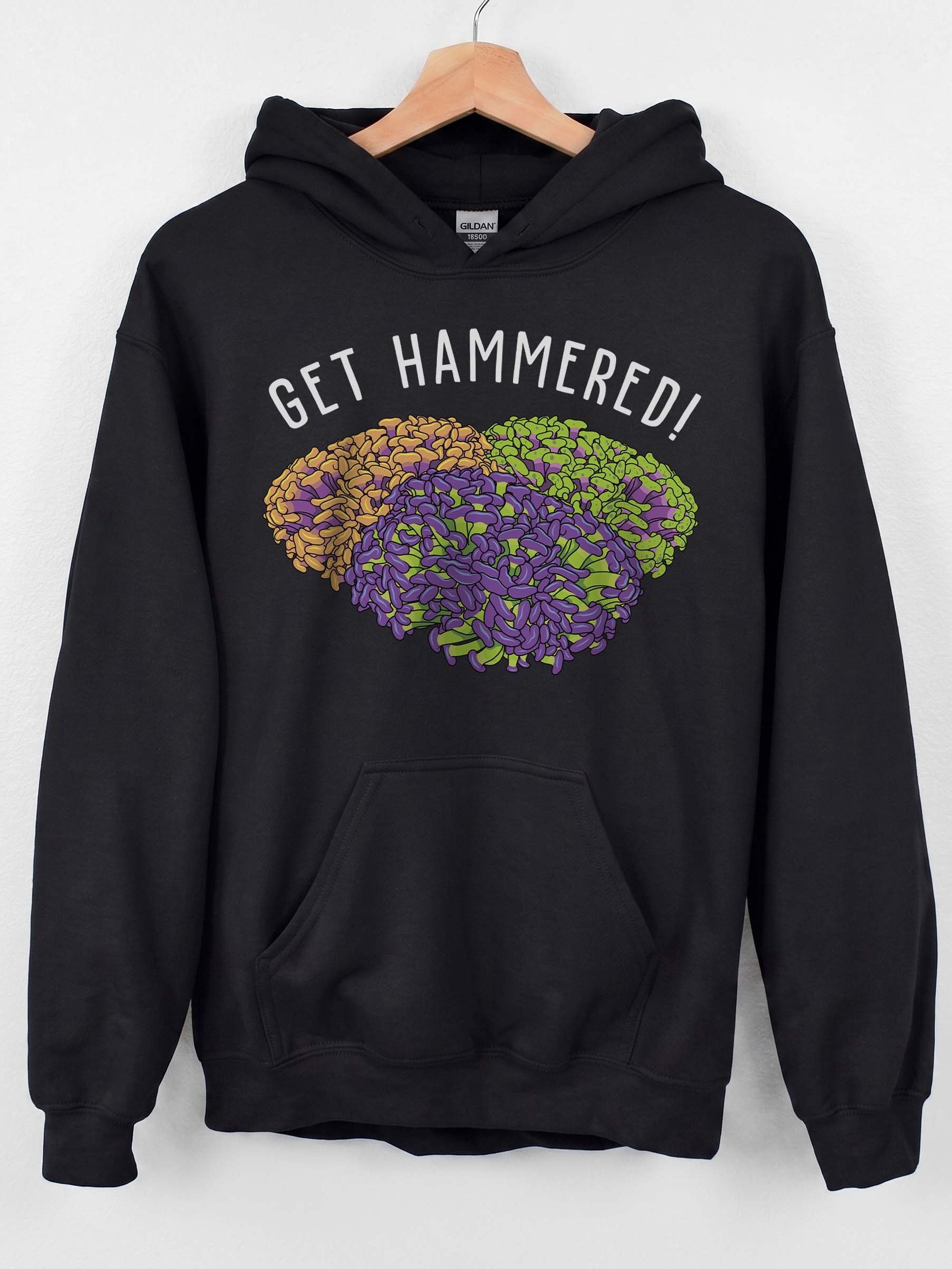 Get Hammered! Hammer Corals Hoodie for Reef Aquarium Lovers product image (1)