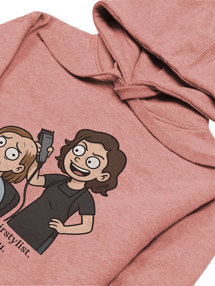 “Piss Off A Hair Stylist. I Dare You.” Funny Stylist Hoodie | Sarcastic Hairdresser Hoodie product image (1)