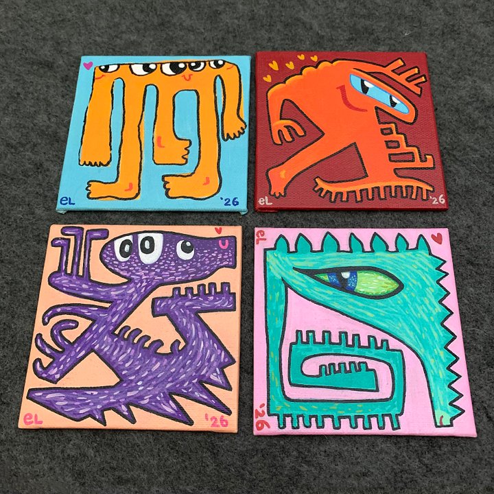 elovémon Paintings, medium (see varieties) product image (25)