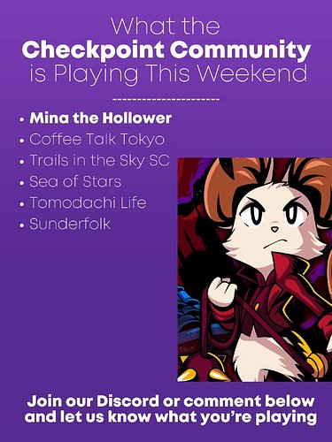 Here's what we're watching, playing, and reading this weekend. What about you?