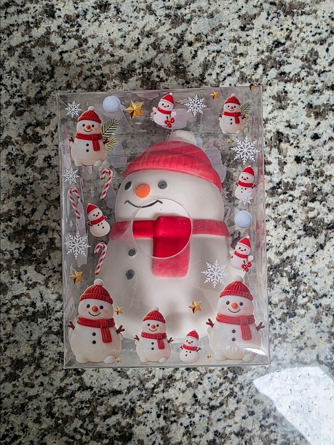 Cream Filled Jumbo Snowman Squishy product image (1)