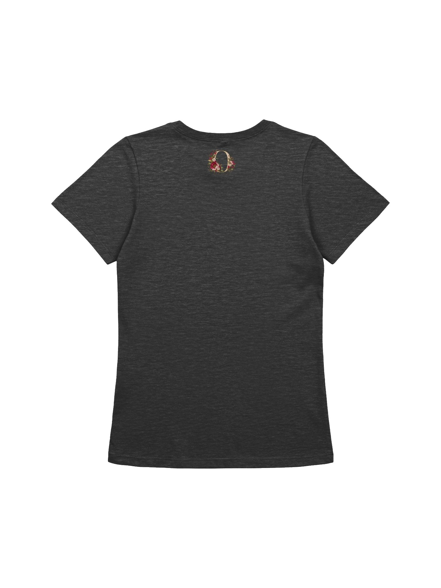 ORLUMIQ Midnight Bloom Floral T-Shirt | Women's Relaxed-Fit Botanical Graphic Tee product image (3)