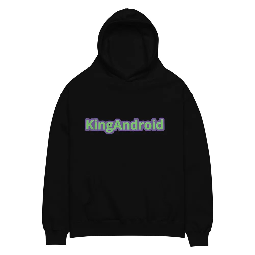Purple and Green KingAndroid Hoodie product image (2)