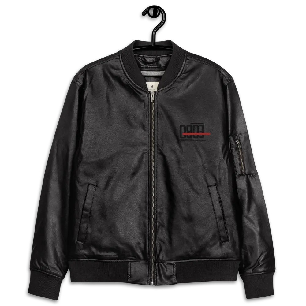 OBOE Elegance Faux Leather Jacket product image (12)