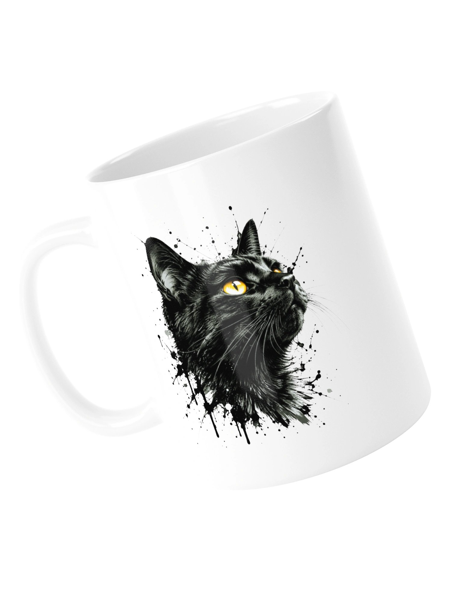 Midnight Cat Ceramic Mug product image (14)