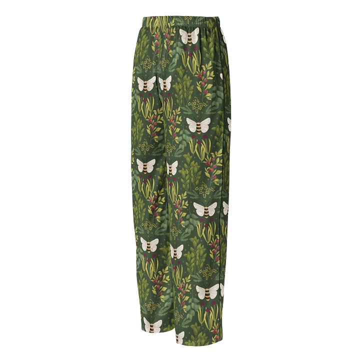 Bees and Foliage Ladies Pajama Pants product image (2)