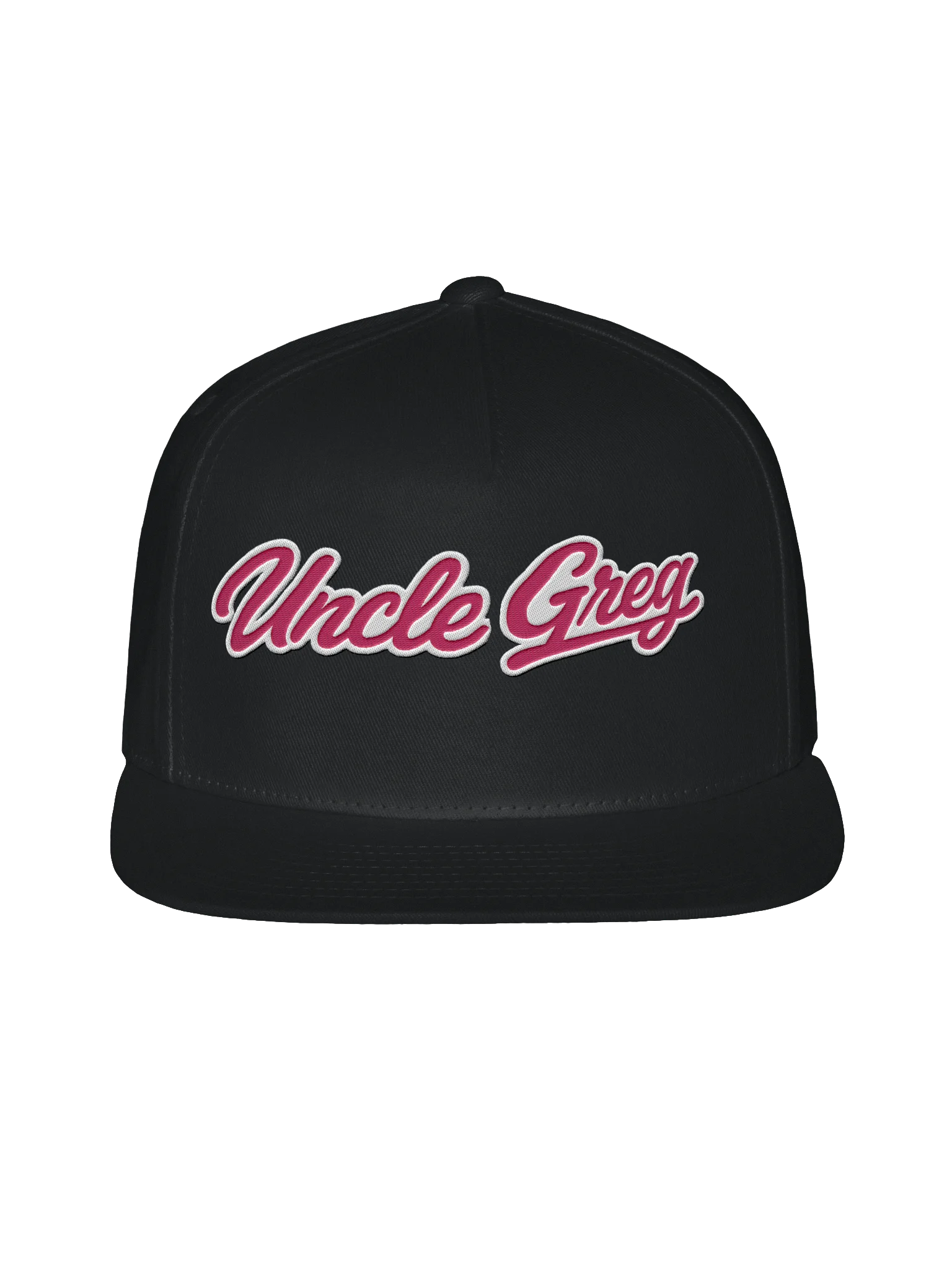 Uncle Greg Pink Script Snapback product image (1)
