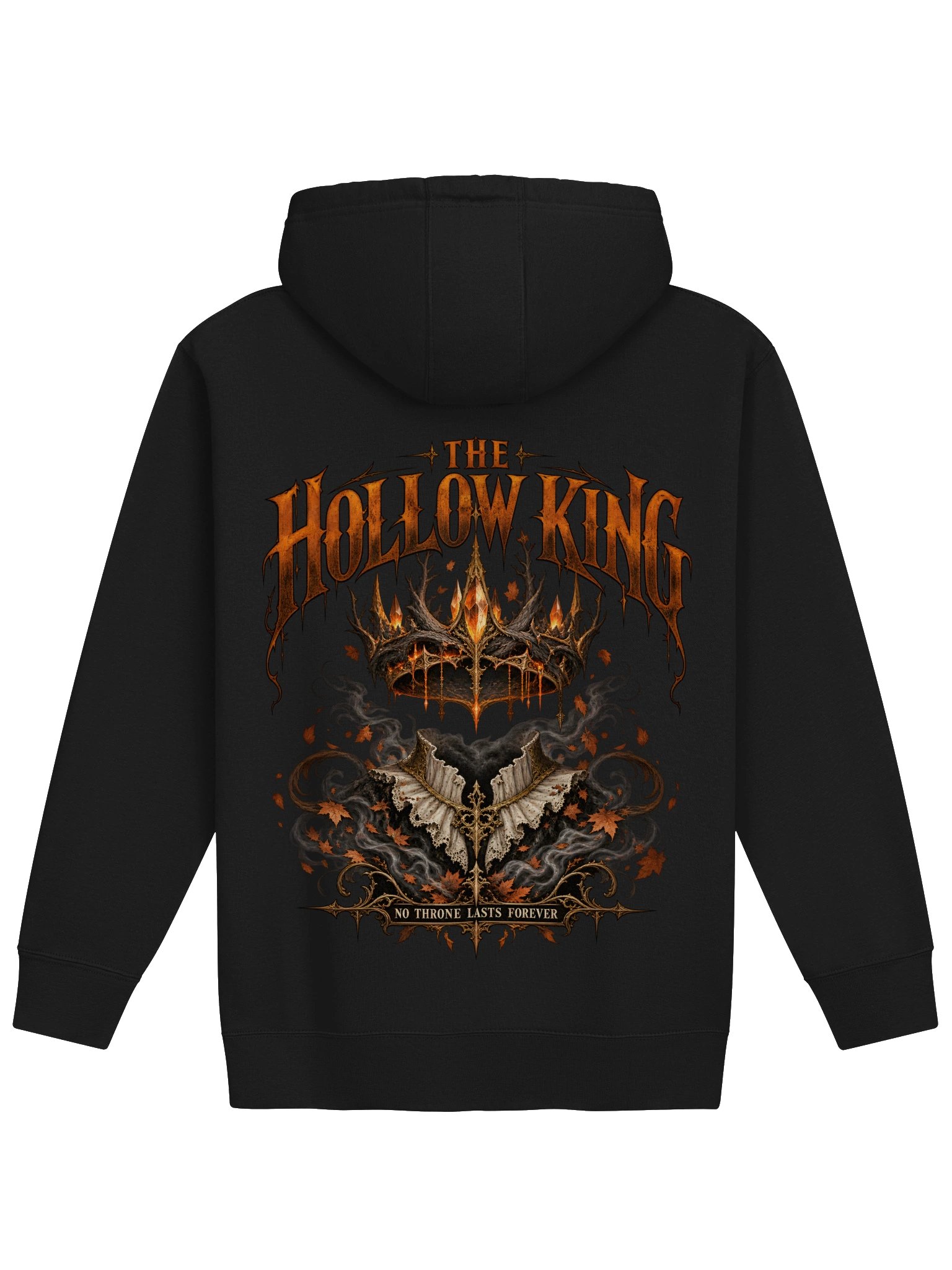 The Hollow King – Dark Royalty Graphic Oversized Hoodie product image (6)