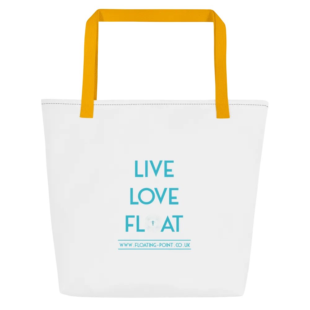 Live Love Float - Tote (Yellow Handle) product image (1)
