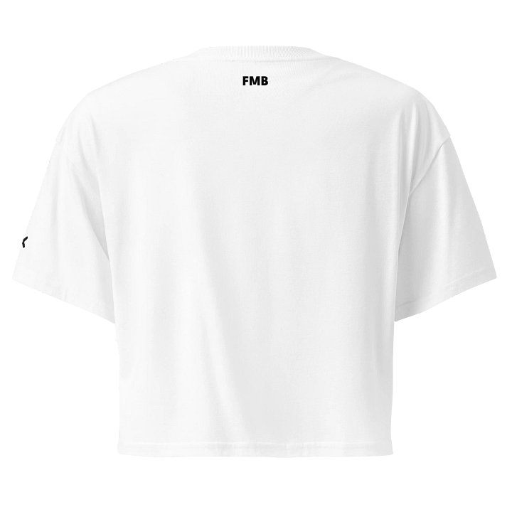 FMB ∣ JETLAG DINO Women’s Crop Top White product image (2)
