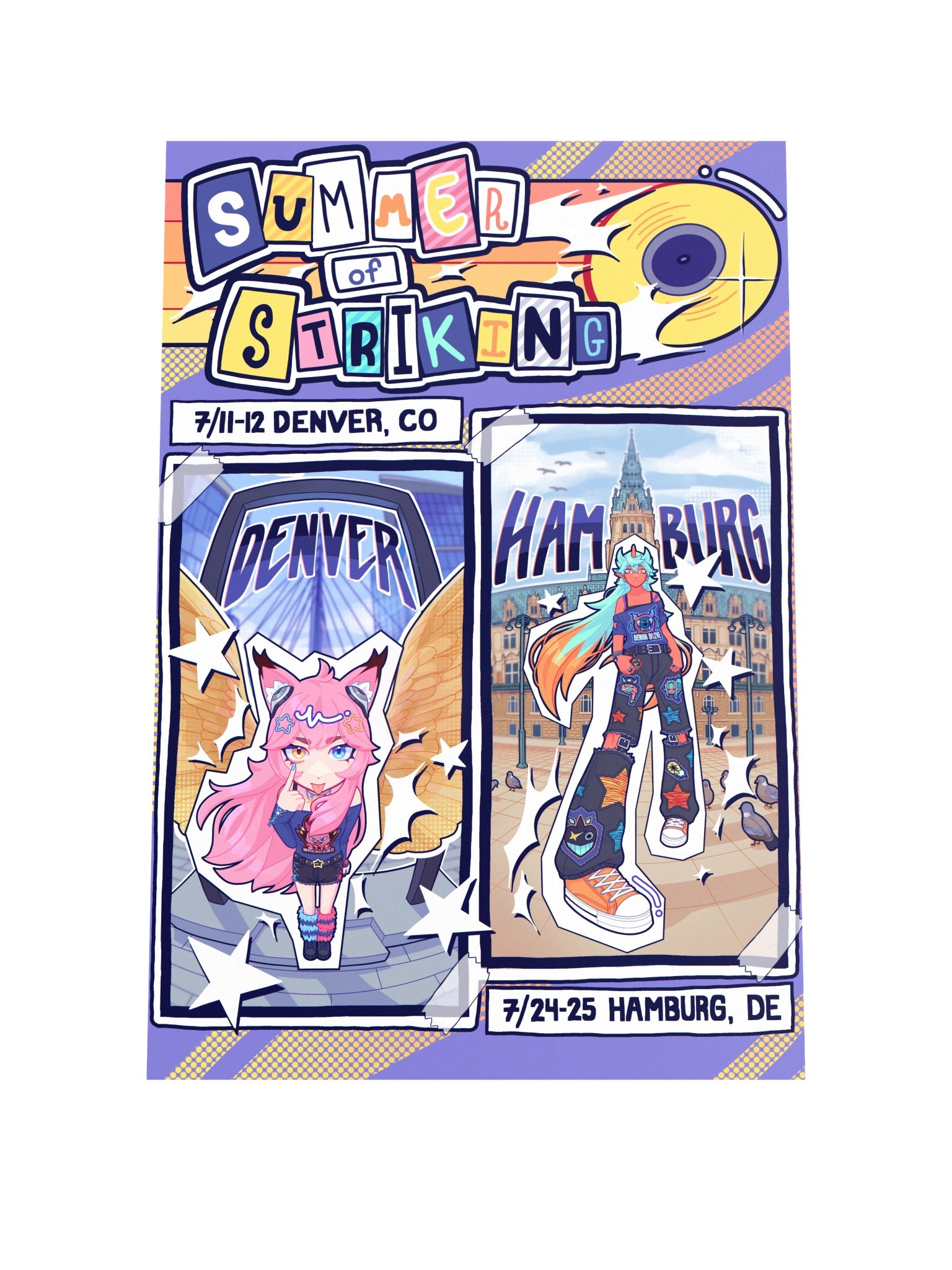 Summer of Striking Print 12" x 18" (RTS2/WTS) product image (1)