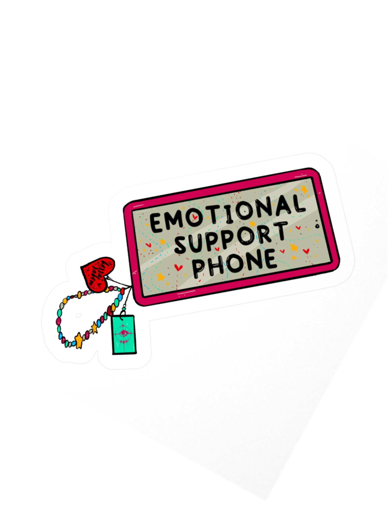 Emotional Support Phone // Sticker product image (3)