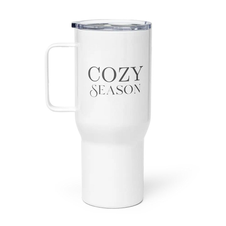 Cozy Season Travel Mug – Stainless Steel Insulated Mug for Hot & Cold Drinks product image (1)