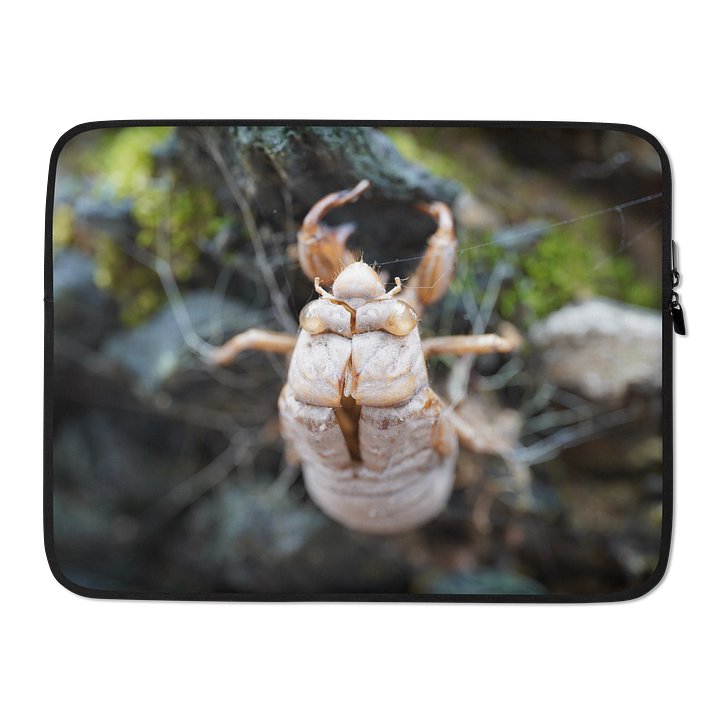 Cicada Exoskeleton Laptop Sleeve product image (2)