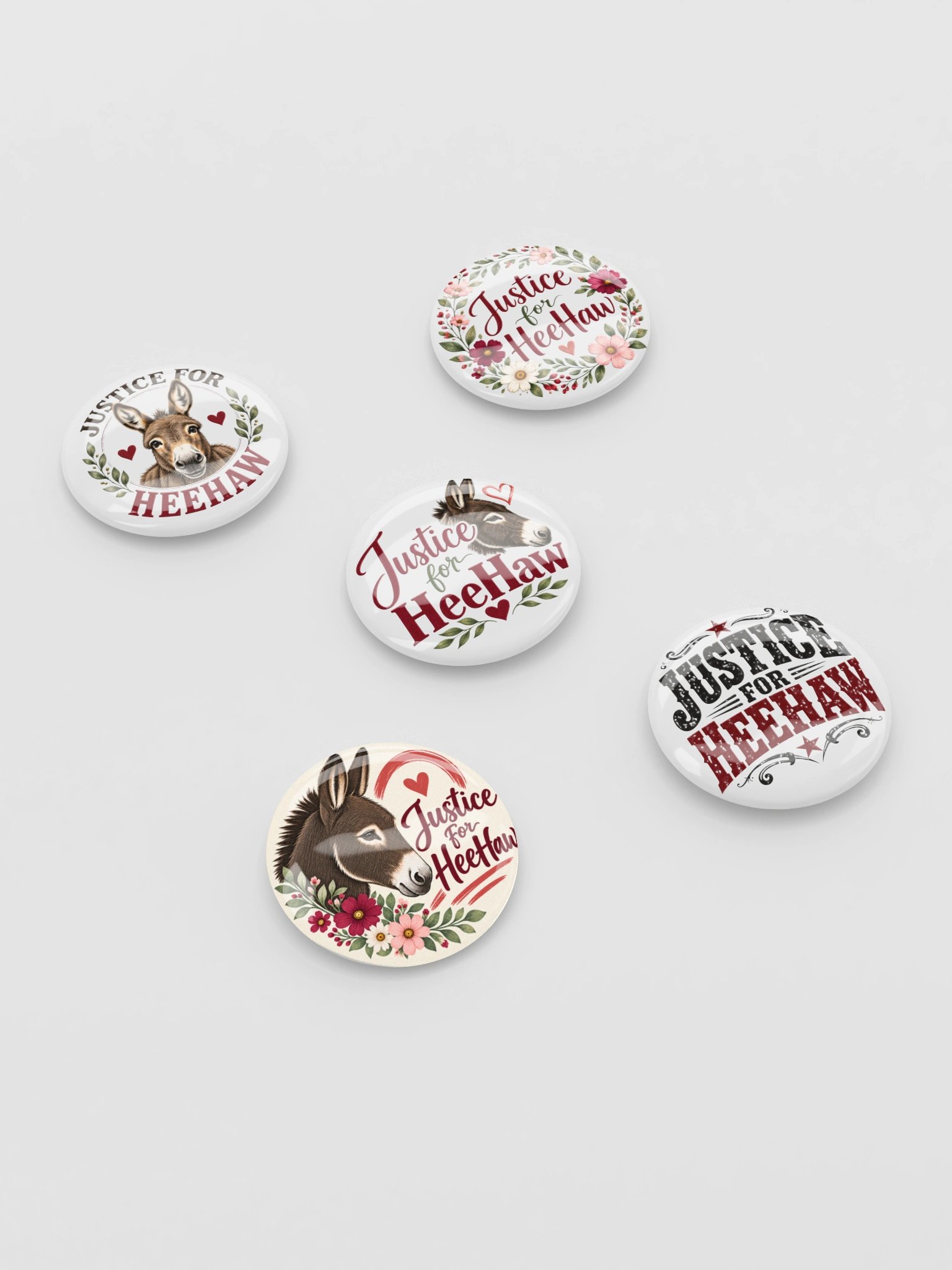 Justice For HeeHaw Beautiful Pin Collection product image (2)
