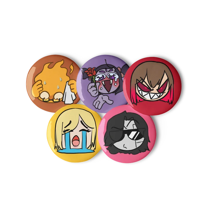 Character Pin Button Set 3 🧷 NEO Madness product image (1)