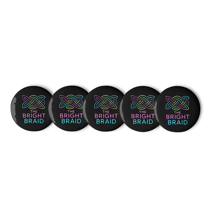 The Bright Braid - Set of 5 Buttons product image (1)