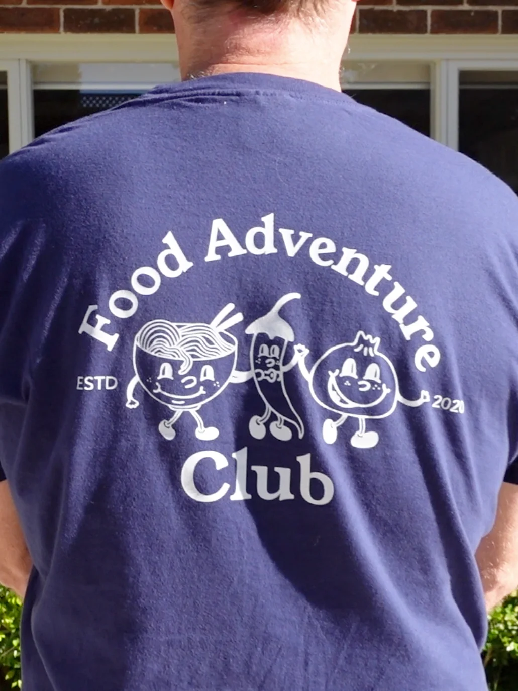 Food adventure Club T-Shirt NAVY product image (4)