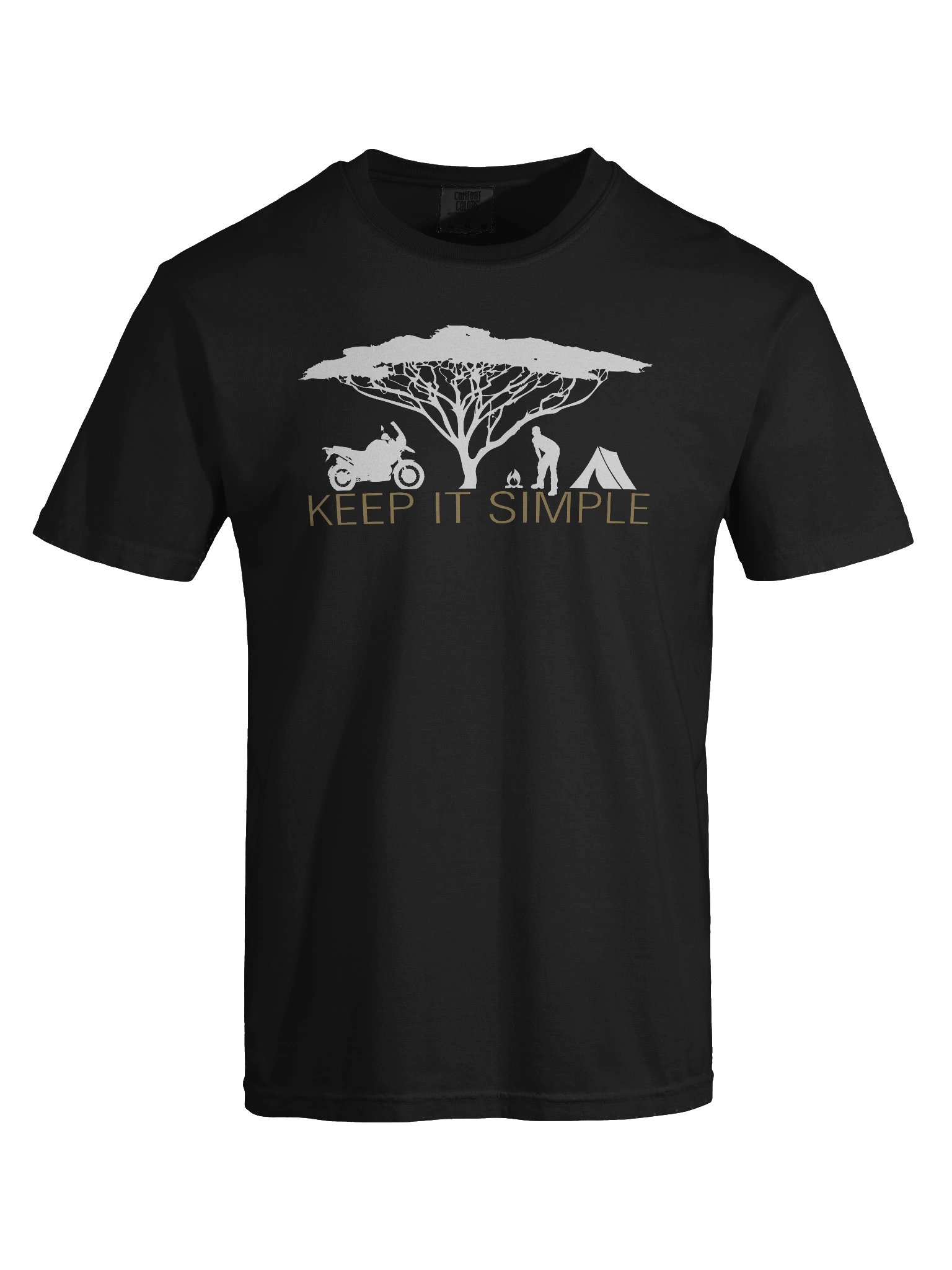 Keep it Simple | Adventure Motorcycle T-Shirt product image (1)