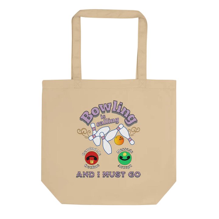 Bowling Is Calling Bonanza Eco Tote product image (1)
