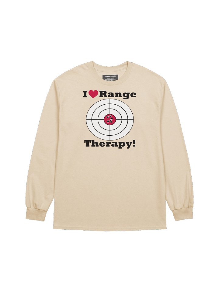 I LOVE Range Therapy Cotton Long Sleeve T-Shirt product image (1)