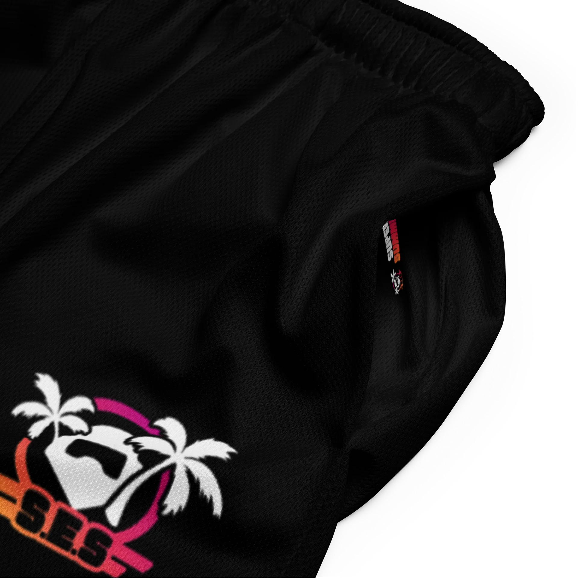 S.E.S Super Summer 26 - Gradient Logo Mesh Shorts product image (5)