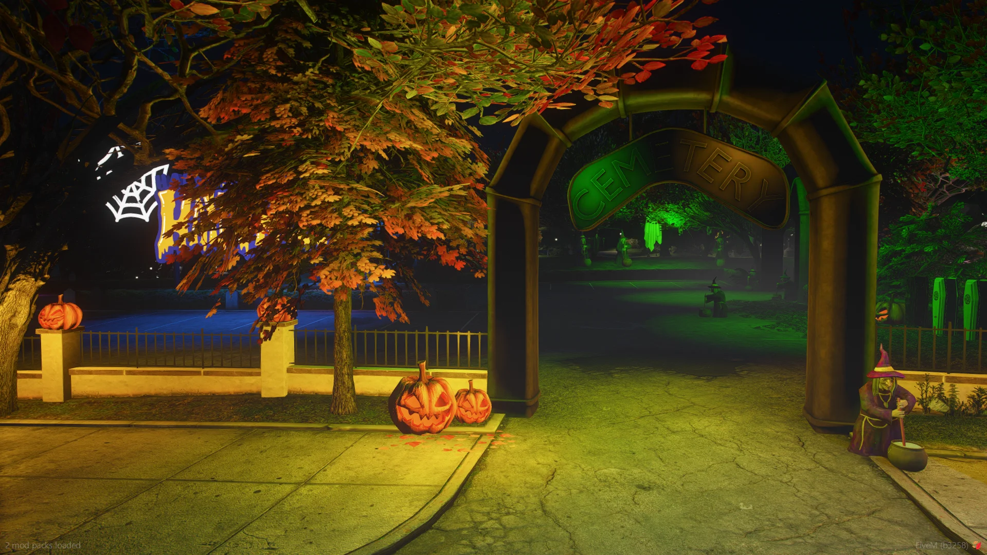 Halloween Party at the Cemetery Update V3 [FIVE M MAP] product image (2)
