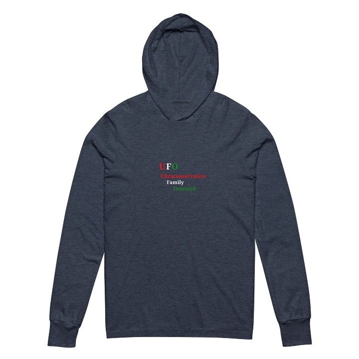 UFO Ultraconservative Family Oriented Hooded Tee product image (2)
